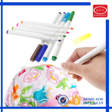 Washable non toxic fabric markers in packs of 6